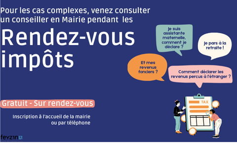Les Rendez-vous impôts, un nouveau service près de chez vous